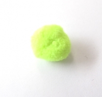 Lime groene pompom 12mm