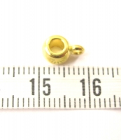 Gouden hanger met oog 9x5.8mm (235 stuks)