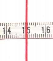 Rood elastiek koord 0.8mm