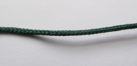 Donker groen nylon koord 1 mm