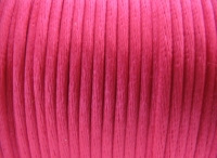 Donker roze satijnkoord 2 mm
