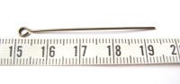 Brons kettelstiften 45 mm lang zakje van 25 stuks