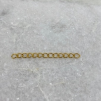 Gouden verlengketting 5cm (450 stuks)