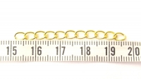 Gouden verlengketting 5cm