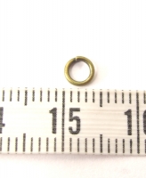 Bronzen buig ringetje 4 mm zakje 40 stuks