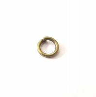 Bronzen buig ringetje 4 mm zakje 40 stuks