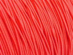 Neon roze/ oranje elastiek koord 0.8mm