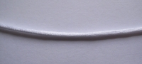 Wit satijnkoord 2 mm