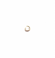 Buig ring RVS 304 goud 3mm (per 10 stuks)