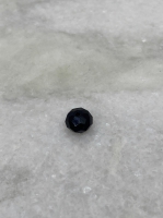 Zwart facet kraal rondel 8x6mm (110 stuks)