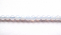Blue lace agaat kralen rond 6mm (5 stuks)