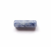 Jaspis blue spot tube kraal rond 13x4mm