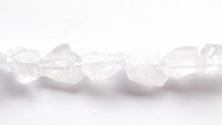Bergkristal kralen chunks 6-12x5-8mm