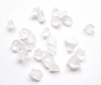 Bergkristal kralen chunks 6-12x5-8mm