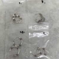 925 zilver Bali hoops 14mm (11 paar)