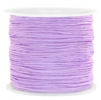 Macrame draad 0,8mm lavender lila (per meter)