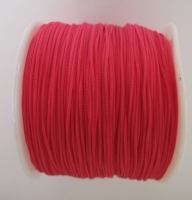 Roze polyester koord 0.6 mm