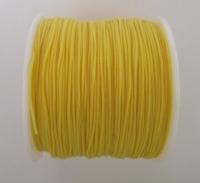 Geel polyester koord 0.6 mm