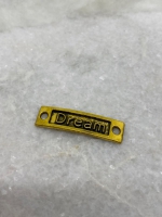 Antiek gouden dream connector 35x9mm (5 stuks)