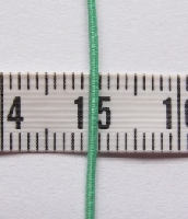 Zeegroen elastiek koord 0.8mm