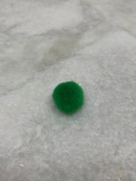 Pompom groen 13mm (22 stuks)