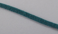 Teal imitatie suede 3mm (11 meter)