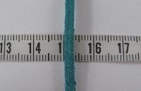 Teal imitatie suede 3mm (11 meter)