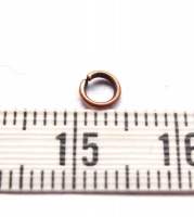 Koper buig ringetjes 4 mm zakje 40 stuks